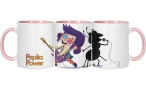 Taza del álbum ilustrado Pepita Power